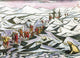 Barents Expedition Trapped in Arctic Ice Poster Print