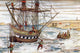 Barents Expedition Trapped in Arctic Ice Poster Print by Science Source