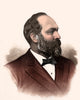 James A. Garfield Poster Print - 20th U.S. President Art