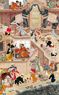 Fatehpur Sikri 16th Century Poster Print showcasing architectural beauty.