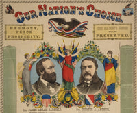 Garfield-Arthur Campaign Poster, 1880 Poster Print by Science Source