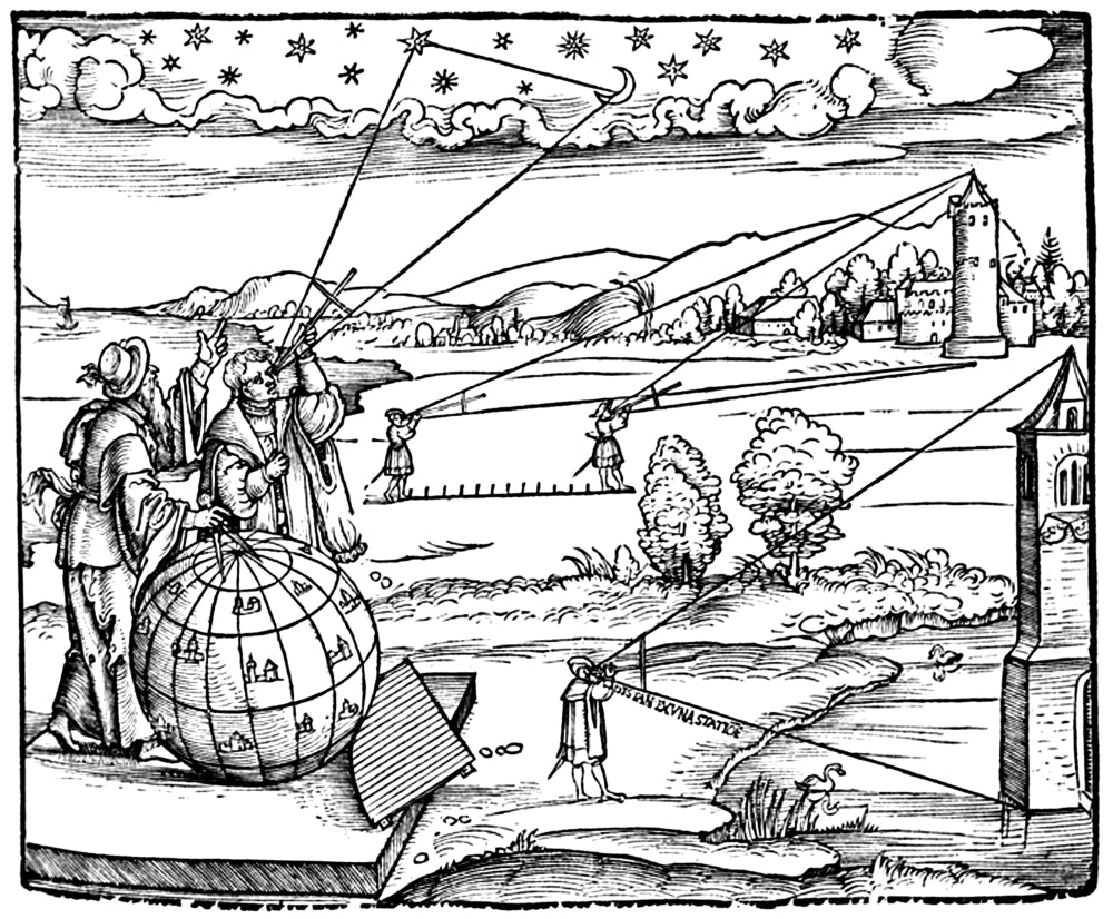 Introductio Geographica, Frontispiece 1532 Poster Print by Science Source