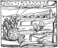 Introductio Geographica, Frontispiece 1532 Poster Print by Science Source