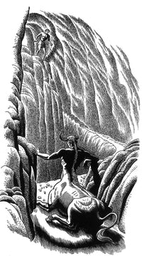 Minotaur Legendary Creature Poster Print showcasing mythological art.