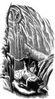 Minotaur Legendary Creature Poster Print showcasing mythological art.