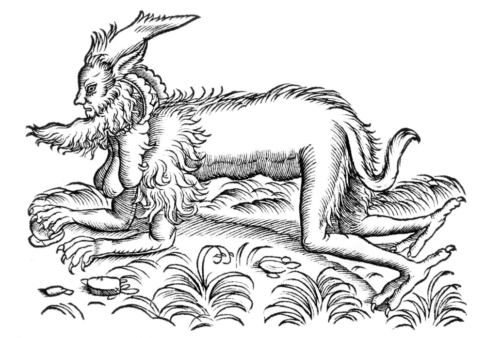 Satyr Legendary Creature Poster Print showcasing mythical art.