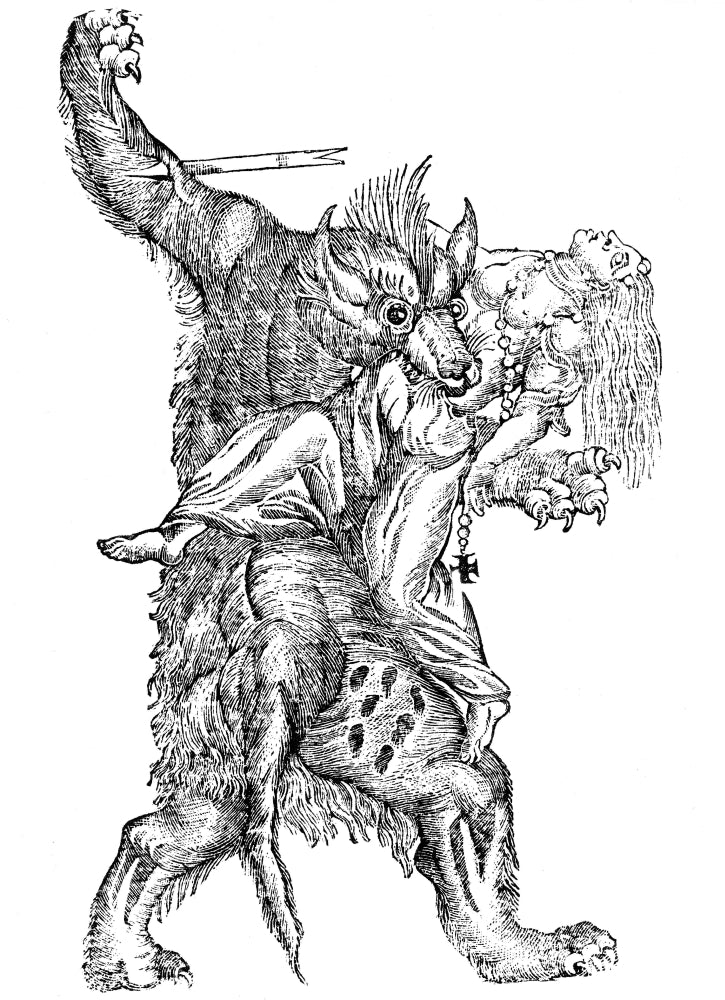 Werewolf Legendary Creature Poster Print by Science Source