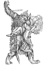 Werewolf Legendary Creature Poster Print by Science Source