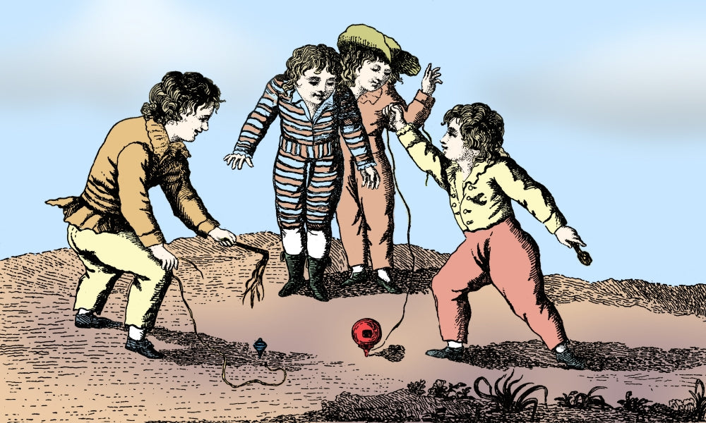 La Toupie 17th Century Toy Top Poster Print by Science Source