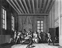 Charlotte Corday Assassinates Marat 1793 Poster Print