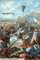 L'Entreprenant at Battle of Fleurus 1794 poster print by Science Source