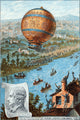 First Untethered Balloon Flight, 1783 Poster Print showcasing historic aviation.