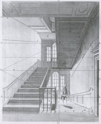 Thomas Malton's Perspective, 1776 Poster Print showcasing historical architecture.