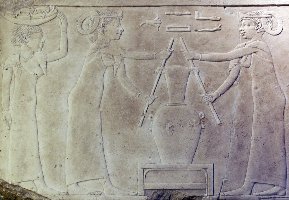 Making of Lily Perfume, Egypt, 4th Century BC Poster Print