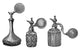 Perfume Atomizers Early 20th Century Poster Print featuring vintage design