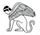 Sphinx Legendary Creature Poster Print showcasing a mythical symbol.