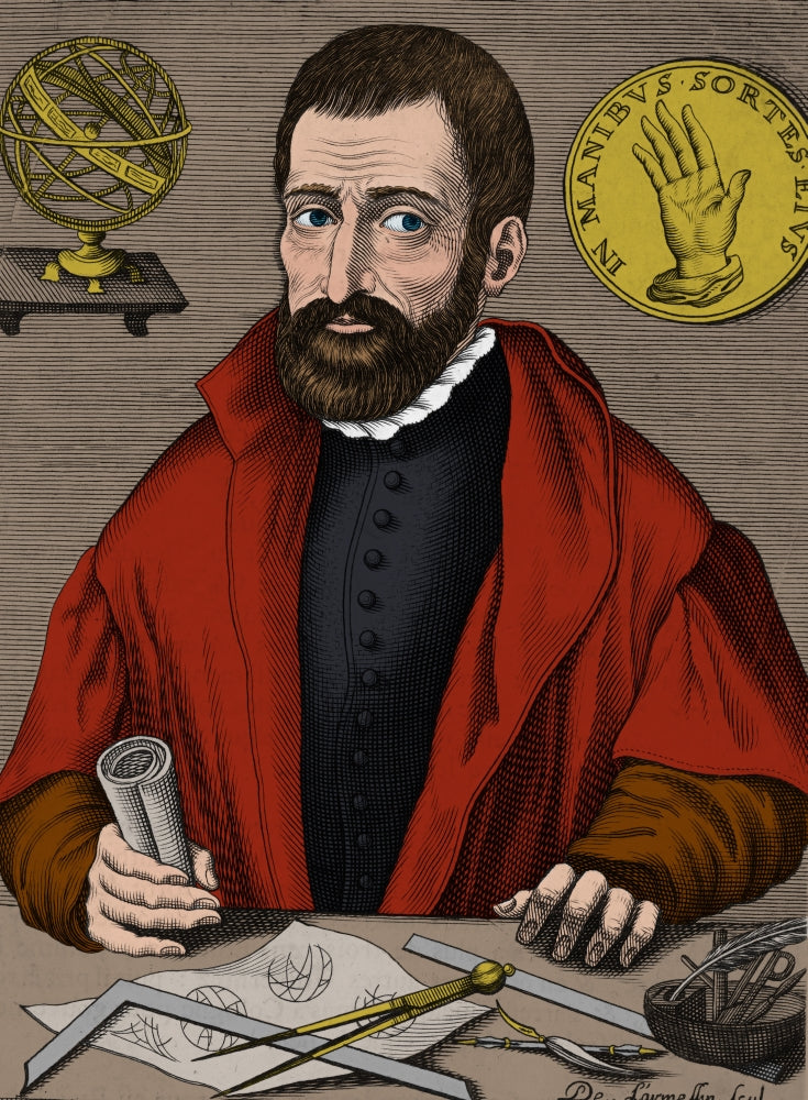 Jean Taisnier Poster Print featuring Belgian Mathematician