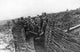 WWI German Trench Poster Print showcasing life in trenches during World War I.