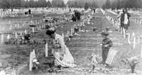 WWI Arlington Cemetery 1929 Poster Print on premium paper.