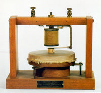Bell's Telephone 1876 Poster Print showcasing vintage communication technology