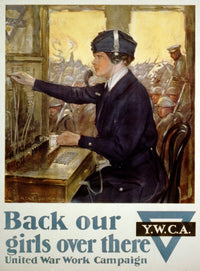 WWI United War Work Campaign 1918 Poster Print