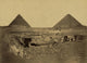 Sphinx and Giza Pyramids 19th Century Poster Print