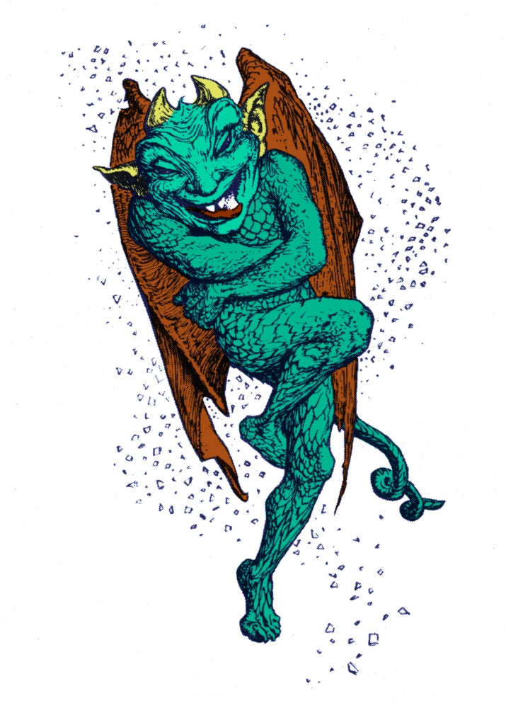 Hobgoblin Legendary Creature Poster Print showcasing fantasy art.
