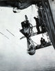 WWI Dirigible Crew Hunts German U-Boats Poster Print