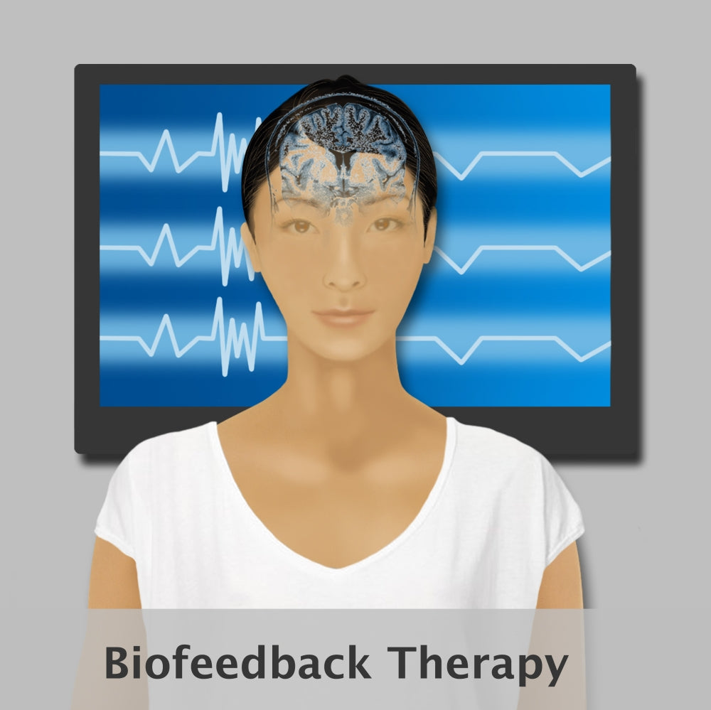 Biofeedback Therapy Poster Print by Gwen Shockey showcasing scientific insights.