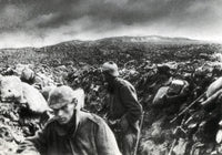 WWI German Infantrymen at the Battle of Verdun Poster Print