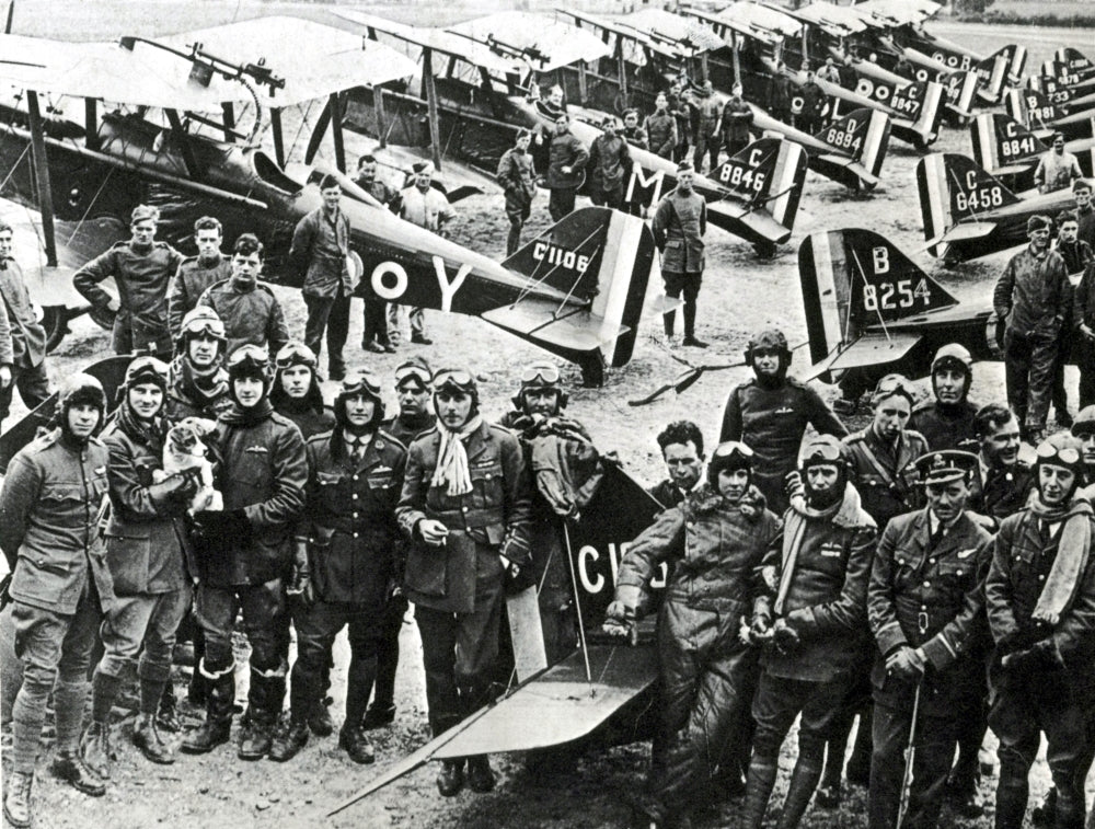 WWI No. 1 RAF Squadron 1918 Poster Print by Science Source
