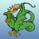 Basilisk Legendary Creature Poster Print - Fantasy Art