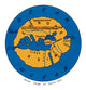 World Map, 500 BC Poster Print showcasing ancient geographical knowledge.
