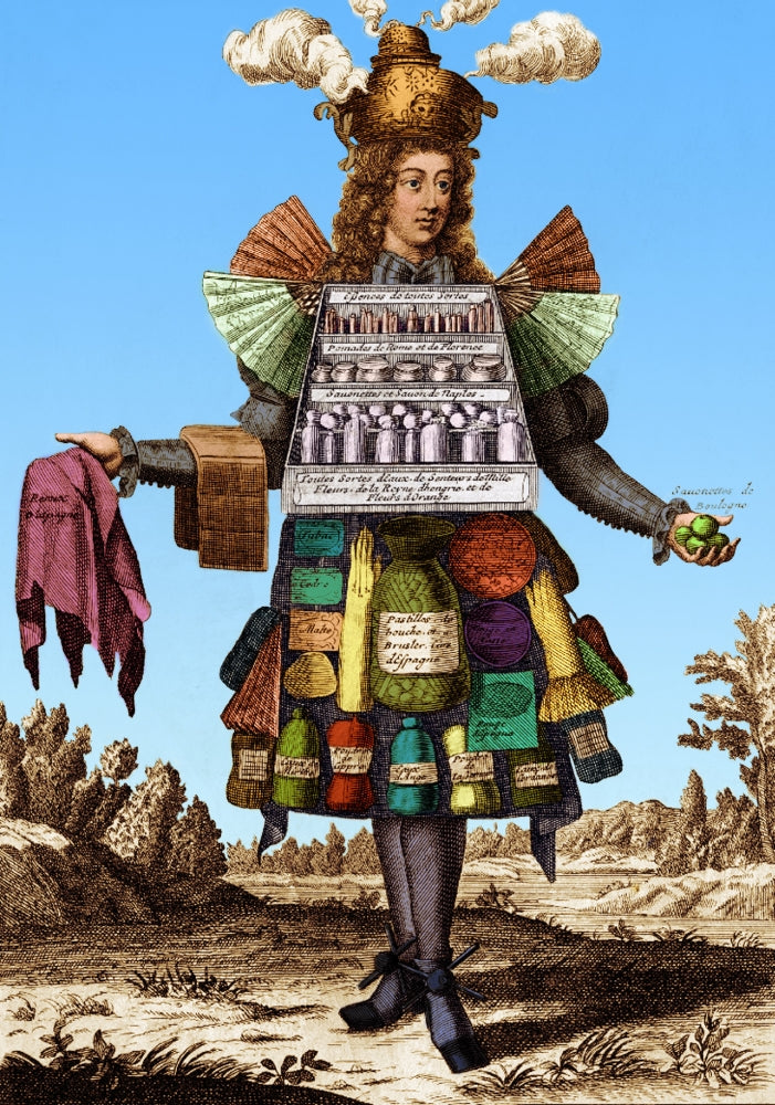 The Perfumist 17th Century Poster Print showcasing intricate details.
