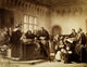 Galileo Galilei at His Trial 1633 Poster Print by Science Source