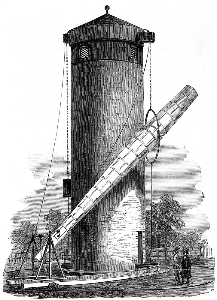 Telescope at Wandsworth Common, 1852 Poster Print by Science Source