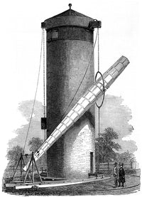 Telescope at Wandsworth Common, 1852 Poster Print by Science Source
