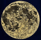 Moon Surface Engraving Art Print from 1846 on premium paper.