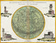 Northern Celestial Planisphere 1777 Poster Print showcasing the stars of the Northern Hemisphere.