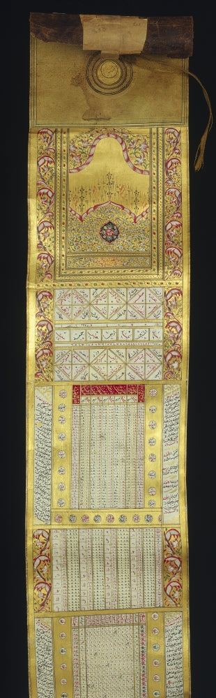 Ottoman Calendar 19th Century Poster Print by Science Source