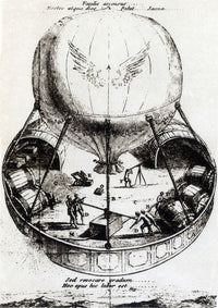 Voyage to Other Spheres 1783 Poster Print showcasing celestial imagery.