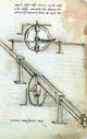Da Vinci Rotary Motion Poster Print showcasing Renaissance engineering.