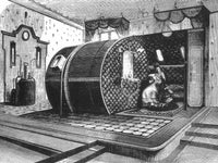 Pneumatic Health Institute 1876 Poster Print showcasing vintage medical history.