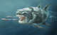 Placoderm Illustration Poster Print by Spencer Sutton - detailed marine life artwork