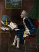 Voltaire poster print featuring the French Enlightenment author