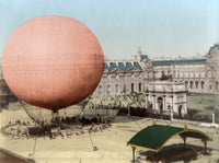 Henri Giffard's Captive Balloon 1878 Poster Print