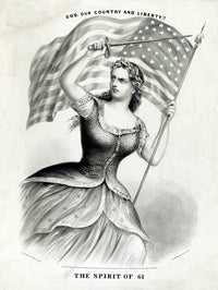 American Civil War 1861 Poster Print showcasing historical events.