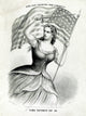American Civil War 1861 Poster Print showcasing historical events.