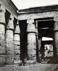Karnak Temple of Ramses IV 19th Century Poster Print