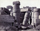 Karnak Hypostyle Hall 19th Century Poster Print showcasing ancient Egyptian architecture